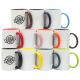 Caneca de Cerâmica Personalizada com Logo 325ml Interna e Alça Colorida