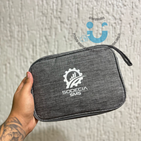 Estojo Personalizado com Logotipo