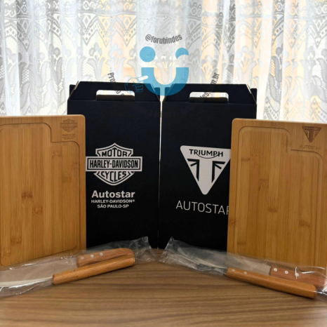 Kit Churrasco Personalizado 3 Peças