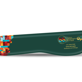 Apoio para Teclado Personalizado com Logo