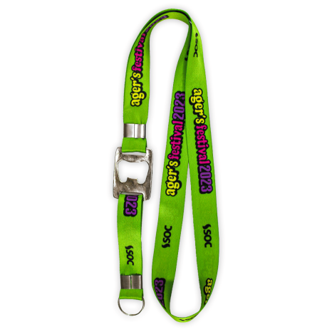 Cordão com Abridor de Garrafa Personalizado