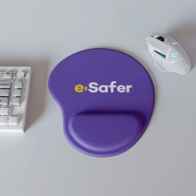 Mouse Pad Ergonômico Personalizado com Logotipo