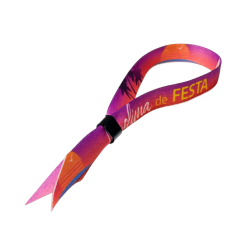 Pulseira de Tecido Personalizada para Empresas e Eventos