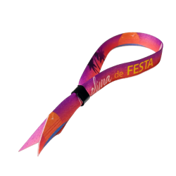 Pulseira de Tecido Personalizada para Empresas e Eventos