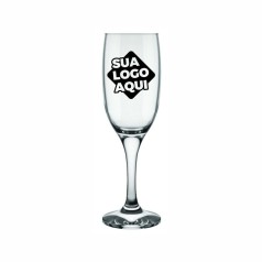 Taça de Champagne 210ml Personalizada para Empresas