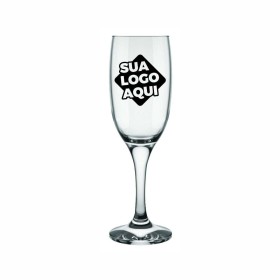 Taça de Champagne 210ml Personalizada para Empresas