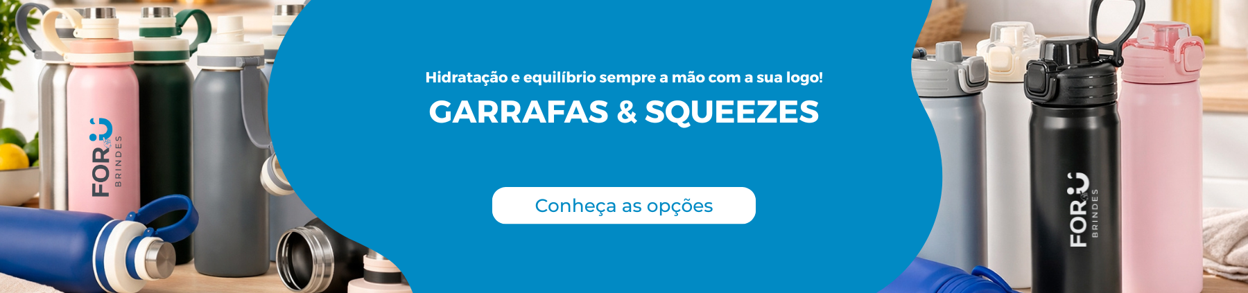 Garradas Personalizadas com logo