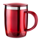 Caneca em Plástico e Inox 400Ml Promocional