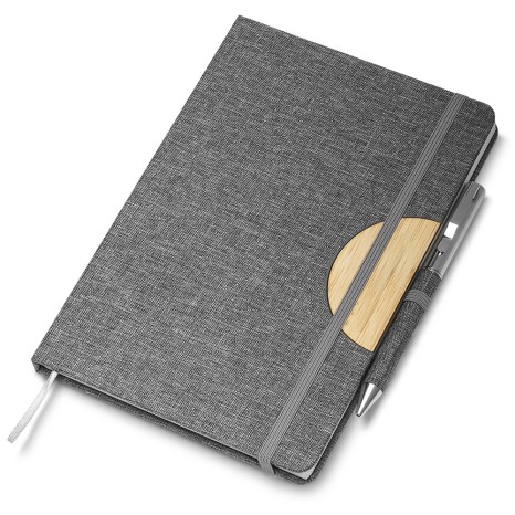 Caderno de Anotações Personalizado com Suporte para Caneta
