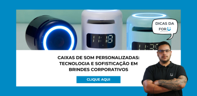 Caixas de som personalizadas: tecnologia e sofisticação em brindes corporativos