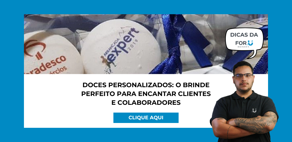 Doces personalizados: o brinde perfeito para encantar clientes e colaboradores