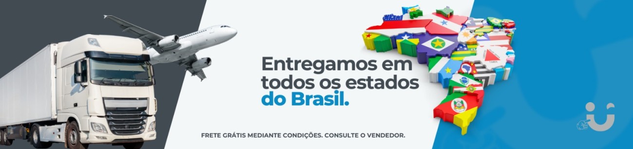 Entregamos em Todos os estados do Brasil
