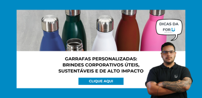 Garrafas personalizadas: brindes corporativos úteis, sustentáveis e de alto impacto