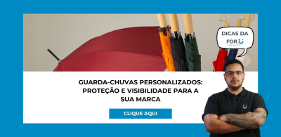 Guarda-chuvas personalizados: proteção e visibilidade para a sua marca