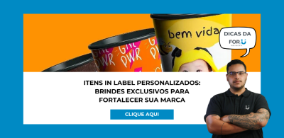Itens in label personalizados: brindes exclusivos para fortalecer sua marca