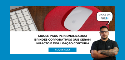Mouse pads personalizados: brindes corporativos que geram impacto