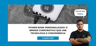 Power bank personalizado: o brinde corporativo que une tecnologia e conveniência