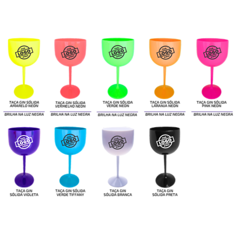 Taça de Gin Personalizada Sólida 550ml