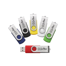 Pen Drive Giratório Personalizado com Logo