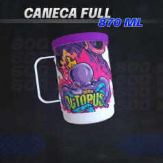 Caneca de Alumínio Full 870ml para Empresas