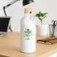 Garrafa em Alumínio Branca 1 Litro Personalizado