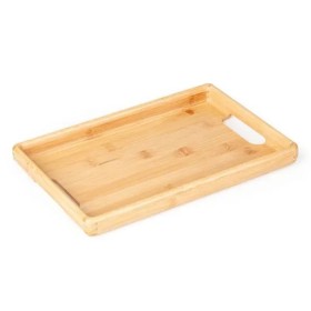 Bandeja em Bambu para Servir 32X22X3cm Personalizado
