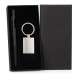 Caneta e Chaveiro Preto Personalizada