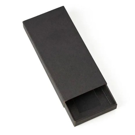 Chaveiro em Metal Cromado e Material Sintético Preto Personalizado
