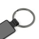 Chaveiro em Metal Cinza/Preto Personalizado