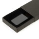 Chaveiro em Metal Cinza/Preto Personalizado