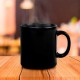 Caneca em Cerâmica Preta 270Ml Personalizada