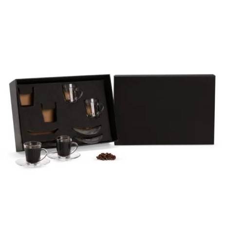 Conjunto de Xícaras Expresso com Pires 4 Pçs Personalizado