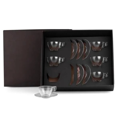 Jogo de Xícaras com Pires 90 Ml 12 Pçs Personalizado