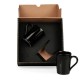 Kit Canecas em Cerâmica Preta 230Ml Personalizado