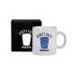 Caneca em Cerâmica Branca 270 Ml com Caixa Personalizada