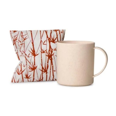 Caneca em Fibra de Bambu 350 Ml Personalizada