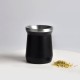 Cuia Térmica em Aço Inox Preto 300Ml Personalizado