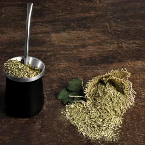 Cuia Térmica em Aço Inox com Bomba Preto 300Ml Personalizado