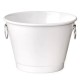 Balde para Gelo com Argolas Branco 6L Personalizado