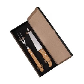 Conjunto de Faca 7" e Garfo 2 Pçs Personalizado