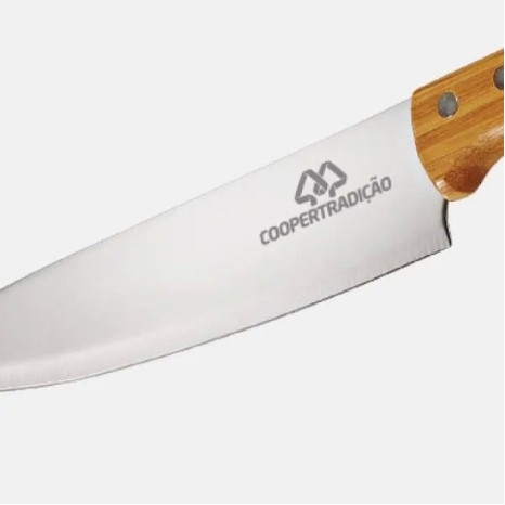 Kit de Facas com Tamanho 8", 5" e Garfo 3 Pçs Personalizado