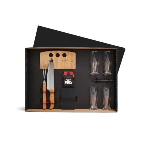 Kit Churrasco, Cerveja e Baralho Personalizado