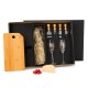Kit Queijo e Champagne 7 Pçs Personalizado