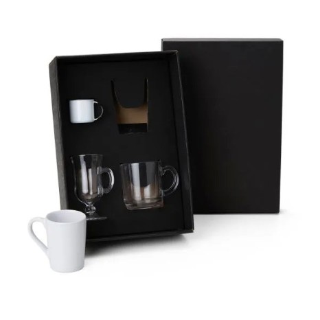 Jogo de Canecas para Café/Chá 4 Pçs Personalizado