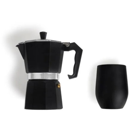Kit para Café com Cafeteira Italiana 2 Pçs Personalizado