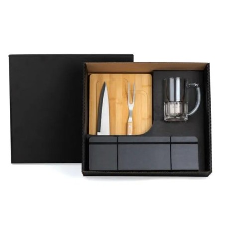 Kit Churrasco com Caneca 5 Pçs Personalizado