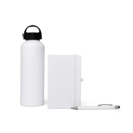 Kit Boas Vindas Branco 3 Pçs Personalizado
