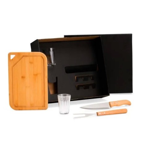 Kit para Churrasco e Cerveja 5 Pçs Personalizado