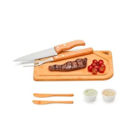 Kit para Churrasco 7 Pçs Personalizado