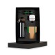 Kit Squeeze, Fone, Caderno e Caneta Verde 4 Pçs Personalizado